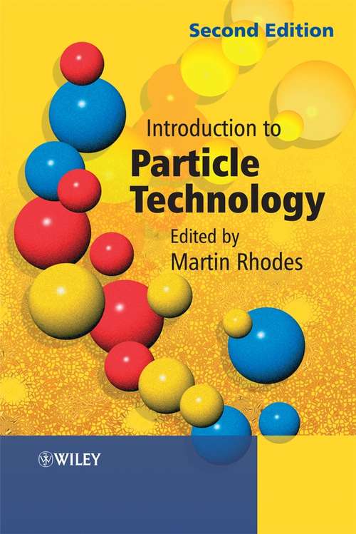 Book cover of Introduction to Particle Technology