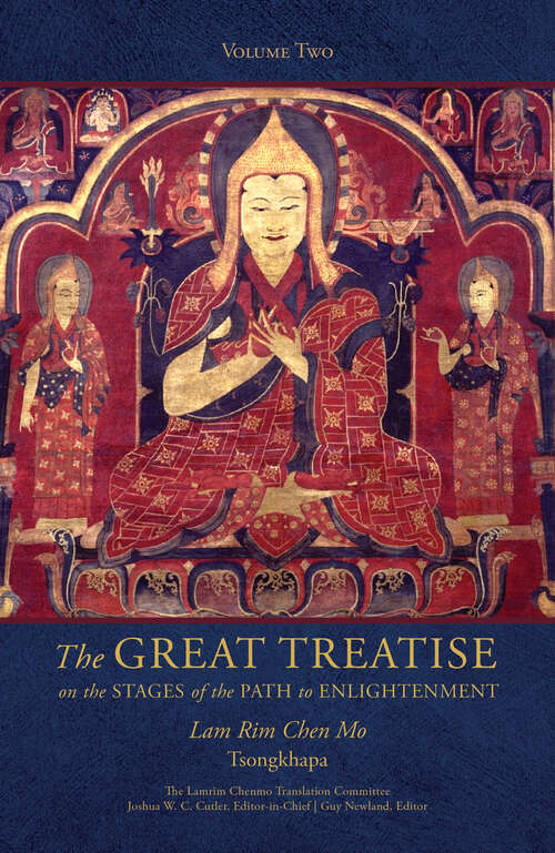 Book cover of The Great Treatise on the Stages of the Path to Enlightenment