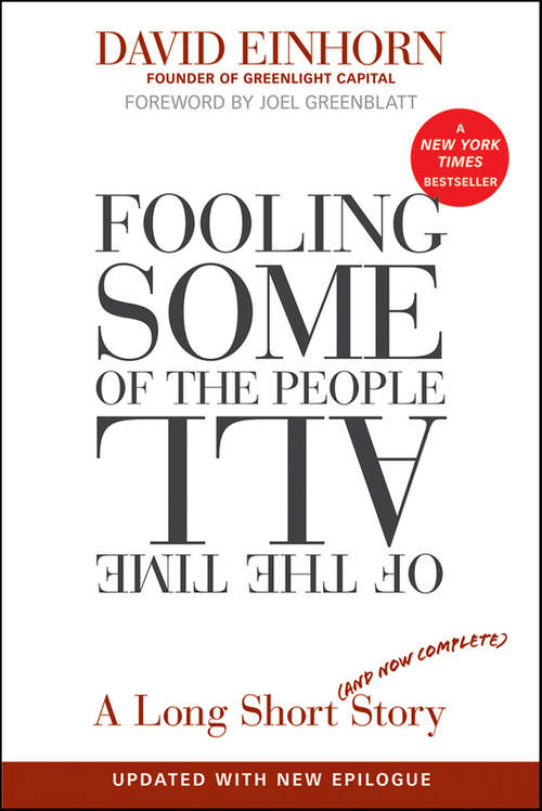 Book cover of Fooling Some of the People All of the Time