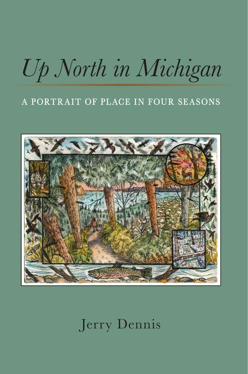 Book cover of Up North in Michigan: A Portrait of Place in Four Seasons
