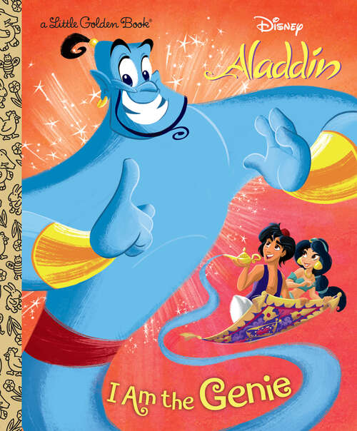 Book cover of I Am the Genie (Little Golden Book)