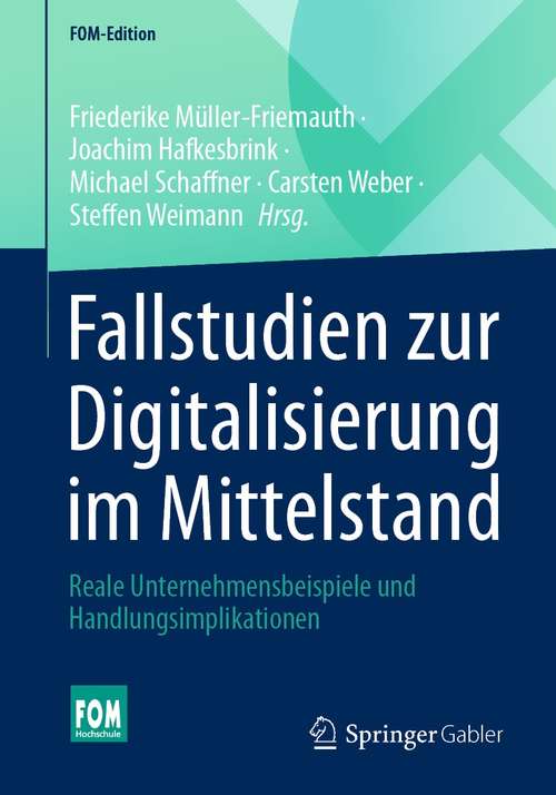 Cover image of Fallstudien zur Digitalisierung im Mittelstand