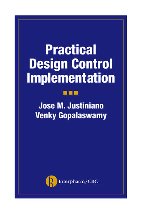 Book cover of Practical Design Control Implementation for Medical Devices