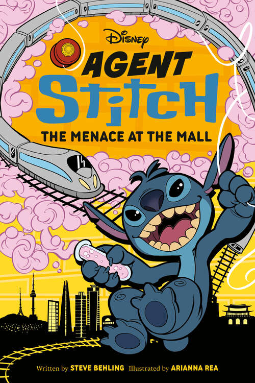 Book cover of Disney Agent Stitch: The Menace at the Mall