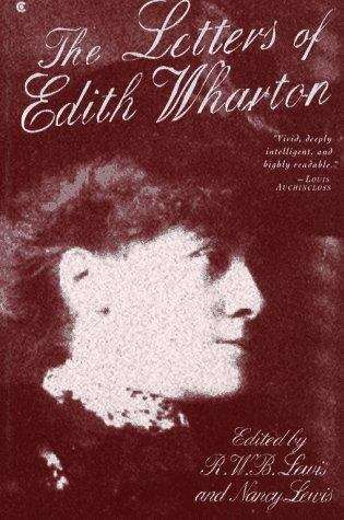 Book cover of The Letters of Edith Wharton