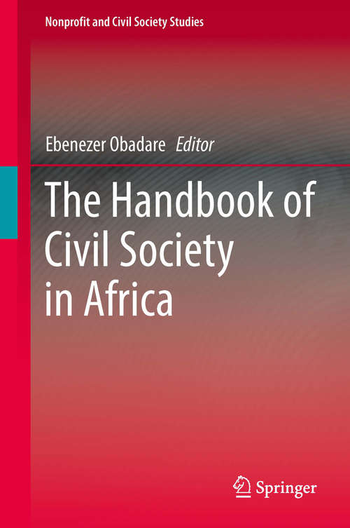 Book cover of The Handbook of Civil Society in Africa