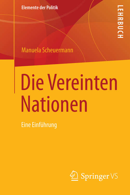 Book cover of Die Vereinten Nationen