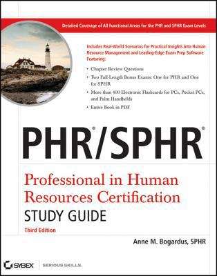 Book cover of PHR / SPHR Professional in Human Resources Certification Study Guide