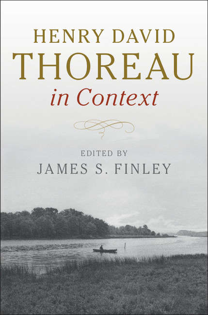 Book cover of Henry David Thoreau in Context (Literature in Context)