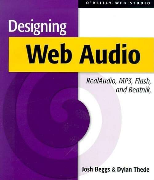 Book cover of Designing Web Audio