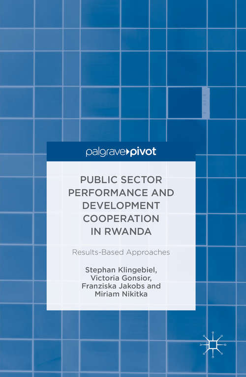 Public Sector Performance and Development Cooperation in Rwanda