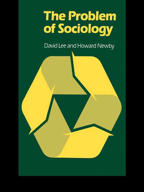 The Problem of Sociology