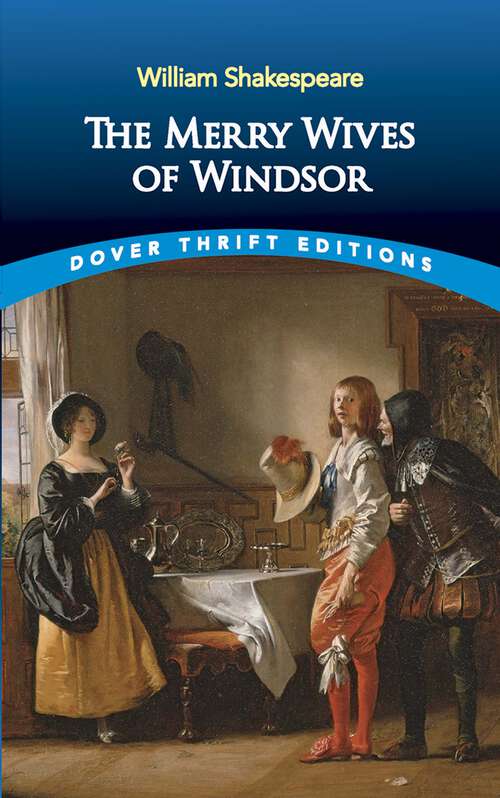Book cover of The Merry Wives of Windsor: Webster's German Thesaurus Edition (Dover Thrift Editions)