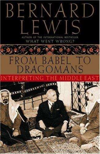Book cover of From Babel to Dragomans: Interpreting the Middle East