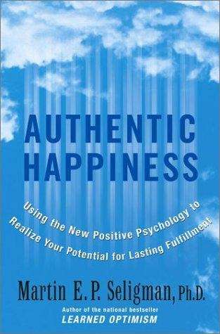 Book cover of Authentic Happiness
