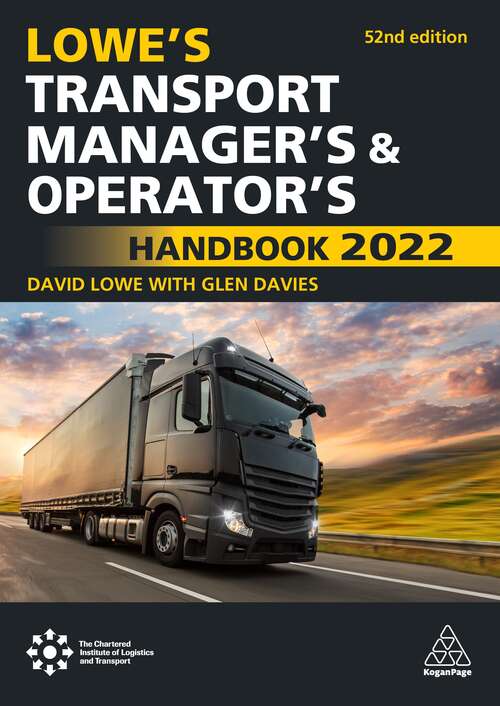 Lowe's Transport Manager's and Operator's Handbook 2022