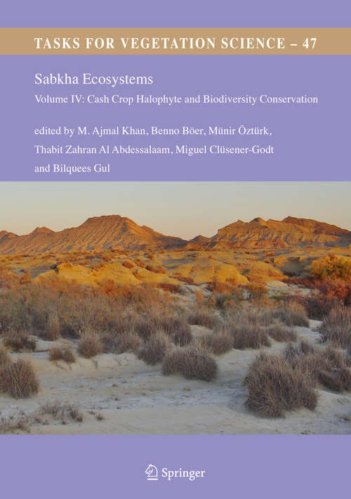 Sabkha Ecosystems: Cash Crop Halophyte and Biodiversity Conservation