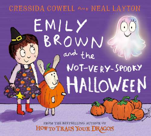Book cover of Emily Brown and the Not-Very-Spooky Halloween