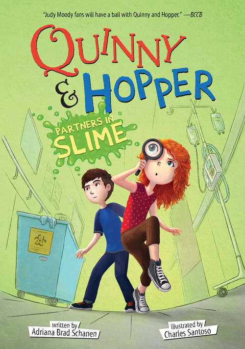 Book cover of Partners in Slime (Quinny & Hopper #2)