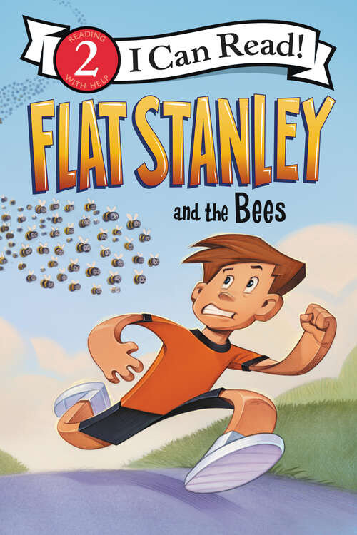 Book cover of Flat Stanley and the Bees (I Can Read Level 2)