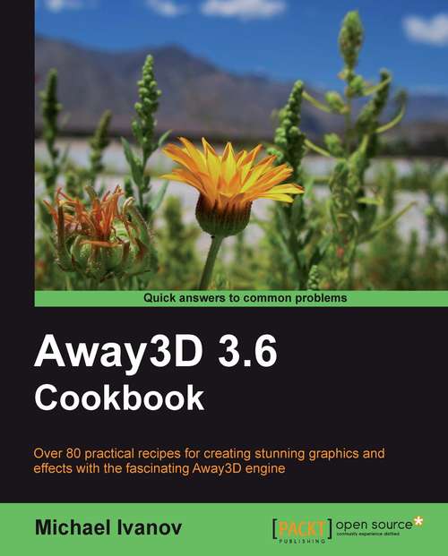 Book cover of Away3D 3.6 Cookbook