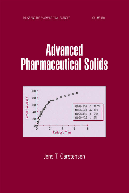 Book cover of Advanced Pharmaceutical Solids (1) (Drugs and the Pharmaceutical Sciences)