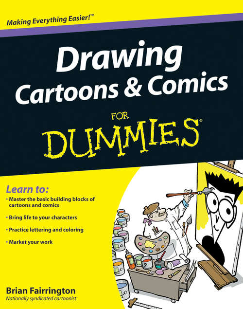 Book cover of Drawing Cartoons & Comics For Dummies