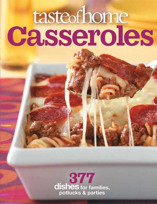 Book cover of Taste of Home: Casseroles