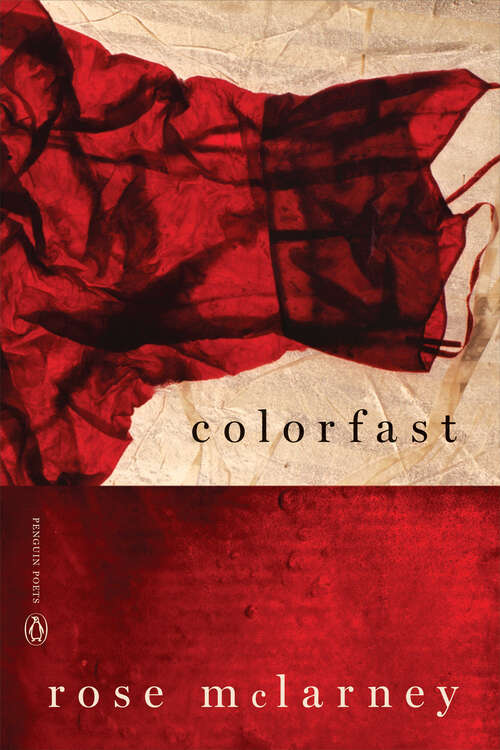 Book cover of Colorfast (Penguin Poets)