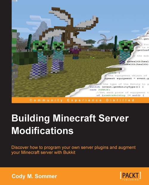 Book cover of Building Minecraft Server Modifications