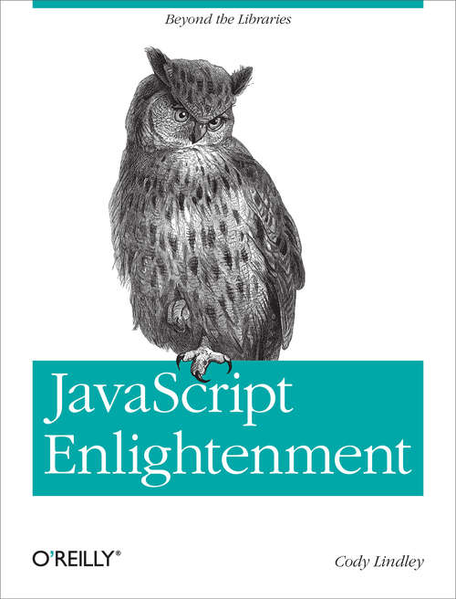 Book cover of JavaScript Enlightenment