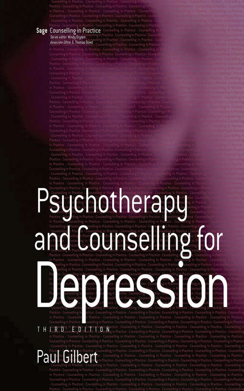Book cover of Psychotherapy and Counselling for Depression (Therapy in Practice)