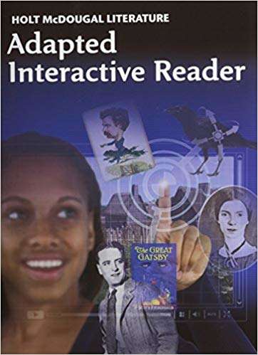 Book cover of Adapted Interactive Reader: Grade 11 American Literature (Holt McDougal Literature)