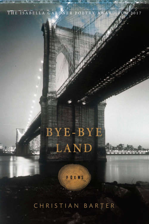 Book cover of Bye-Bye Land (American Poets Continuum)