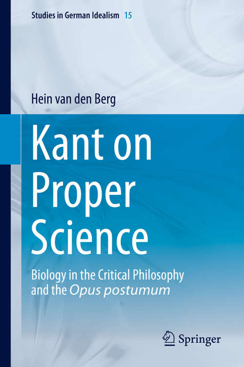 Kant on Proper Science