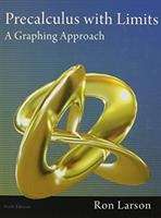 Book cover of Precalculus with Limits: A Graphing Approach (Math Detective Pilot Test)