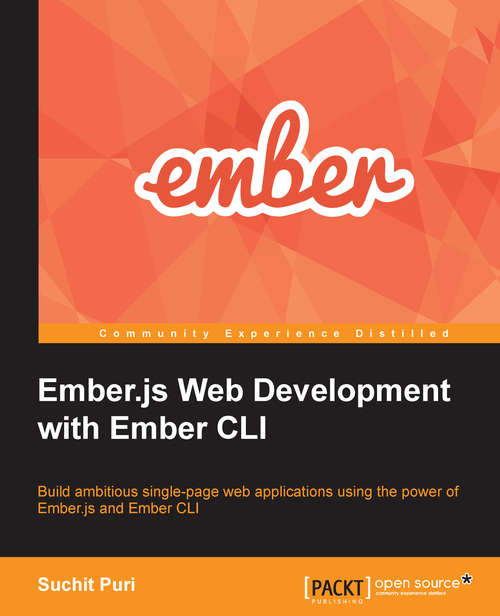 Book cover of Ember.js Web Development with Ember CLI