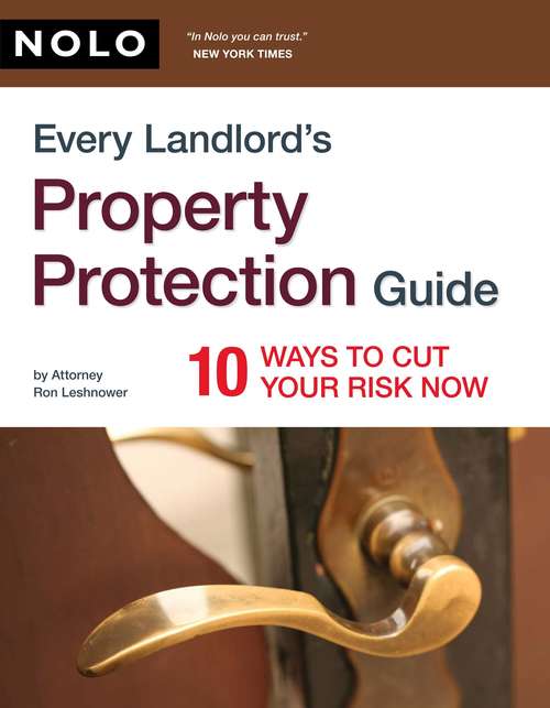 Book cover of Every Landlord's Property Protection Guide
