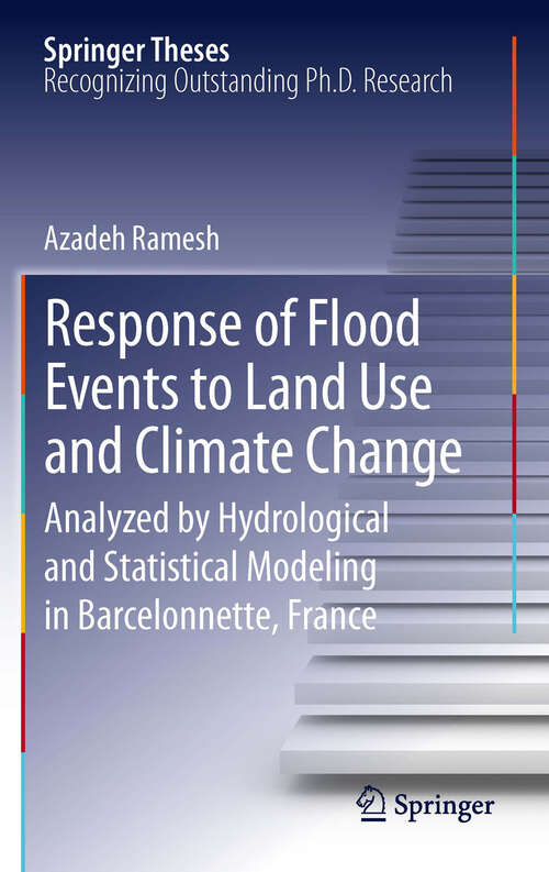 Book cover of Response of Flood Events to Land Use and Climate Change