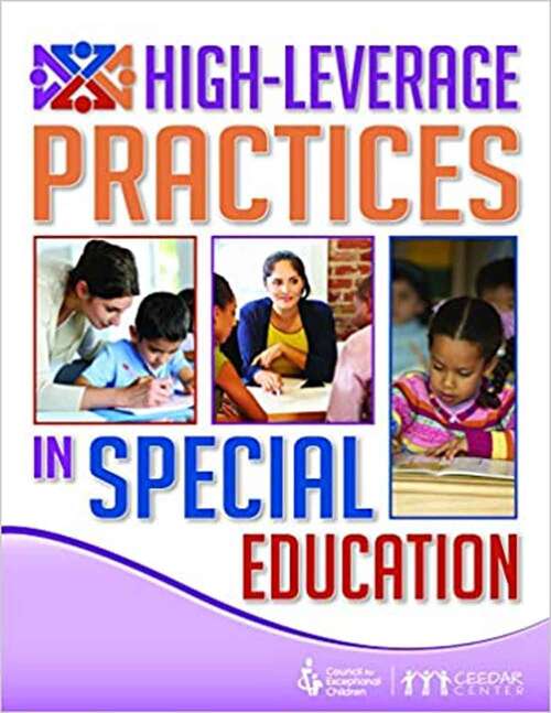 Book cover of High-Leverage Practices In Special Education: The Final Report of the HLP Writing Team