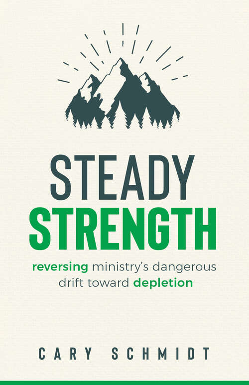 Book cover of Steady Strength: Reversing Ministry's Dangerous Drift Toward Depletion (Burkett Products Ser.)