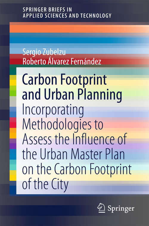 Book cover of Carbon Footprint and Urban Planning