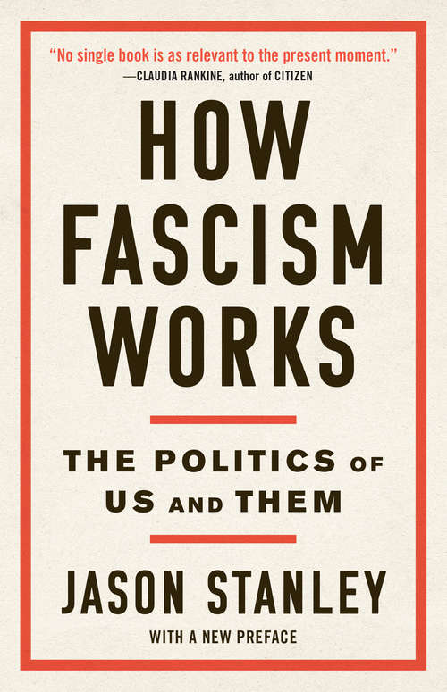 Book cover of How Fascism Works: The Politics of Us and Them