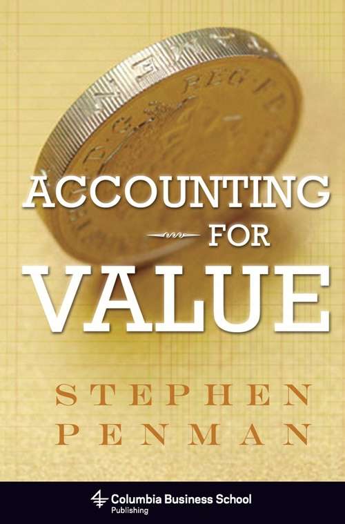 Book cover of Accounting for Value