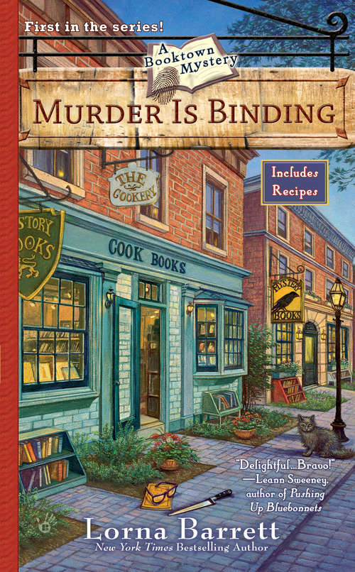 Book cover of Murder Is Binding (Booktown Mystery #1)
