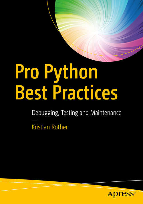 Book cover of Pro Python Best Practices