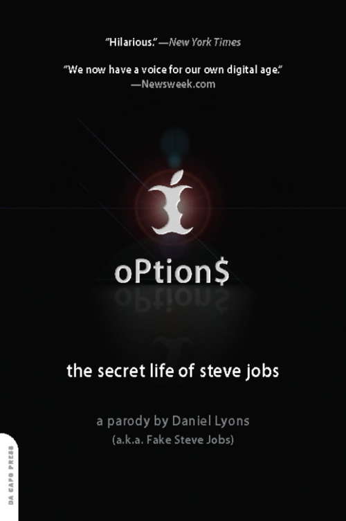 Book cover of Options: The Secret Life of Fake Steve Jobs