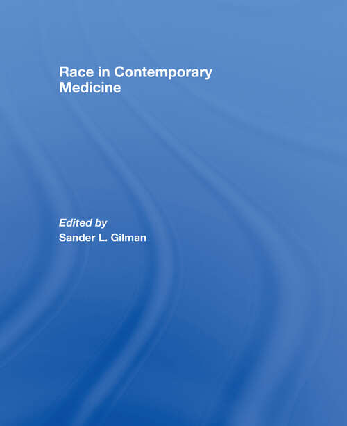 Book cover of Race in Contemporary Medicine