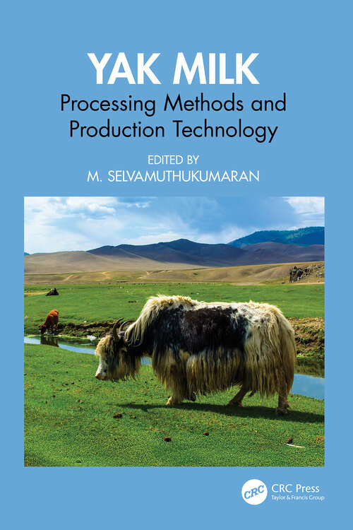 Book cover of Yak Milk: Processing Methods and Production Technology (1)