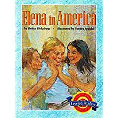 Book cover of Elena in America [Grade 4]